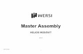 Master Assembly - · PDF fileThe following extracts are taken from the Master Assembly Manual for ... Figure 2 Block diagram of the audio wiring and ... Jam a key of each manual in