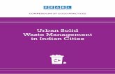 Urban Solid Waste Management in Indian Cities · PDF fileClean Cities Championship: A Five Day Competition in Warangal to Improve Collection and Management of Waste
