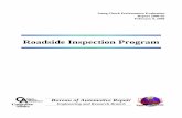 Roadside Inspection Program - US EPA · PDF fileRoadside Inspection Program ... 3.0 Inspection Equipment ... responsible for conducting a visual and functional inspection, if