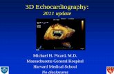 3D Echocardiography -  · PDF file3D Echocardiography: 2011 update Michael H. Picard, M.D. Massachusetts General Hospital Harvard Medical School No disclosures