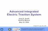 Advanced Integrated Electric Traction System · PDF fileThis presentation does not contain any proprietary, confidential, or otherw ise restricted information Advanced Integrated Electric