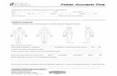 Patient Assessment Form - The Center for Pain Medicinecenterforpainmedicine-kc.com/_forms/Patient_Assessment_Form.pdf · Patient Assessment Form Patient Assessment Form Center for