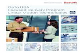 GoTo USA Focused Delivery Program Linear · PDF fileGoTo USA Focused Delivery Program Linear Motion Technologies. 2 Bosch Rexroth Corporation Linear Motion GoTo | USL00013/04.2013
