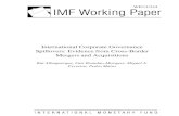 International Corporate Governance Spillovers: Evidence ... · PDF fileWP/13/234 International Corporate Governance Spillovers: Evidence from Cross-Border Mergers and Acquisitions