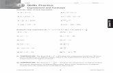 1-1 Skills Practice - New Lexington City School District Practice Worksheets.pdf · Skills Practice Solving Compound and Absolute Value Inequalities NAME _____ DATE _____ PERIOD _____
