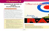 Chapter 6 World War II and Australia -  · PDF file... was a failure. The United States, ... World War II in Europe, North Africa, ... CHAPTER 6: WORLD WAR II AND AUSTRALIA 149