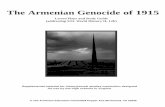 The Armenian Genocide of 1915 - Armenian Education · PDF fileThe Armenian Genocide of 1915 ... examples of genocide in history or in current ... This is the systematic and purposeful