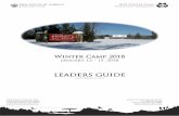 2018 Winter Camp - pipsicobsa.compipsicobsa.com/wp-content/uploads/2017/11/WinterCampLG-18.pdf · 2018 Winter Camp Pipsico Scout ... Wilderness First Aid Certification. ... Advancement,
