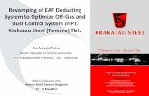 Revamping of EAF Dedusting System to Optimize Off-Gas …seaisi.org/seaisi2017/file/file/presentation-file/Session11B Paper4... · 2 outline overview of company and plant previous
