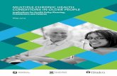 Multiple ChroniC health Conditions in older people · PDF fileMultiple ChroniC health Conditions in older people Implications for Health Policy Planning, Practitioners and Patients