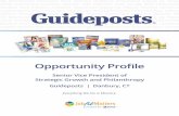 Opportunity Profile - JobFitMattersjobfitmatters.com/.../2015/04/Guideposts-Opportunity-Profile.pdf · I encourage you to read through this Opportunity Profile and to further explore