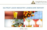 SA FRUIT JUICE INDUSTRY LANDSCAPE REPORT Juice... · RTD FRUIT/VEGETABLE JUICE VOLUME TRENDS ... South African Fruit Juice Industry ... Quali Juice, House Brands, Liqui Fruit Comparative