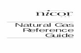 Natural Gas Reference Guide - Nicor  · PDF fileNICOR GAS NATURAL GAS REFERENCE GUIDE A guide to industry code specifications and guidelines Always check your local