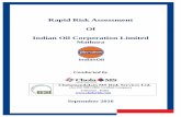 Rapid Risk Assessment Of Indian Oil Corporation · PDF fileRRA Study for IOCL – Mathura Refinery Document ID IOCL/RRA/SR/16-17/01 Revision No. 1 Rapid Risk Assessment Of Indian Oil