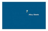 Chapter7 alloy steels 2 - Teaching Learning Site 1613 : Materials Science 2007 Heat Treatment â€¢ Heated to austenite temperature prior to quenching â€¢ Tempered to form martensite