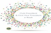 Club President & First Vice President e- · PDF fileClub President/First Vice President E-Book October 24, 2017 Back to Table of Contents 4 DA-CPFVPEB Welcome to the Club President