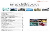 2016 RF & MICROWAVE - TEMWELL CORPORATION Temstron catalog.pdf · RF Custom design & Manufacture Filters ... Net Weight 48g Center Frequency [fo] 5~787MHz Insertion Loss @ fo 3.5