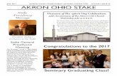 July 2017 Akron ohio StAke Public AffAirS committee Volume ... · PDF file07.07.2017 · July 2017 Akron ohio StAke Public AffAirS committee Volume 7 iSSue 55 Akron ohio StAke Stake