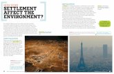 Figure 3.11 AFFECT THE more pollution than settlements ... · PDF fileIf you had lived 1000 years ago, what would your life have been like? You probably would have lived with a small