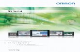NS Serisi - downloads.omron.de Systems/Softwar… · RS-232C x 2 Ladder İzleme RS-232C x 2 ... 10,4 inç Renkli TFT LED8,4 inç NS10-TV NS8-TV ... Bağlı Omron kontrolörü veya