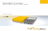 SolarMax P series -   · PDF fileThe SolarMax P series inverters are designed exclusively to convert the direct current ... CH-2504 Biel/Bienne Center.