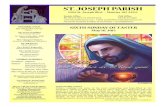 ST. JOSEPH PARISH · PDF fileST. JOSEPH PARISH 11045 St. Joseph Blvd. • Mantua OH 44255 ... May 10 Jane Ann Bernier Please call the Parish Office with