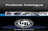 Products Catalogue - Chain & Drives · PDF fileProducts Catalogue Quality Guaranteed. ... • B.S standard taper fit sprockets in simplex, ... Pilot bore and Taper Fit flanges available