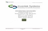 INVENTEK SYSTEMS ISM4334X-L77 Embedded SiP · PDF fileINVENTEK SYSTEMS ISM4334X-L77 Embedded SiP ... 4.1 Inventek Systems ... for easy migration from existing embedded WLAN and Bluetooth
