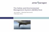 The Safety and Environmental Management System ( · PDF fileAPI RP 75: SEMP - a Recommended ... RP 1107 Pipeline Maintenance Welding Practices ... SEMP, SEMS, API RP 75 Created Date: