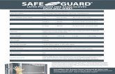 SAFEGUARD Nitrile Powder Free Exam Gloves - · PDF fileSAFEGUARD® brand powder free latex exam gloves, are an industry leader in glove manufacturing. When it comes to performance,