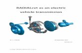 RADIALcvt as an electric vehicle transmission - · PDF file4 | Page RADIALcvtElectricVer1.5.docx Figure 2 Electric motor speed vs motor power efficiency (Turner, Cavallino, & Viotto,