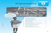 Trigonometry 9 - Central CUSD 4 · PDF fileTrigonometry 9 9.1 Three Angle Measure ... 9.2 The Tangent Ratio ... Write your answers as decimals rounded to the nearest thousandth . a