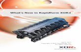 What's new in Rapidform XOR - …d38nuexqc7glfk.cloudfront.net/XOR3/XOR3_HF3.1_Whats_New(ENG).pdf · What‟s New in XOR3 ... Sketch ... NX1 to NX7 - Geometry Only SolidWorks .sldprt,