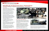 Vertical Induced Gas Flotation - Accelerated PS · PDF fileto operate under pitch and roll ... Vertical Induced Gas Flotation Compact Design. ... roll conditions on Spars, TLP and