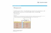 Software for modelling and simulation of ground source ... · PDF fileSoftware for modelling and simulation of ground source heating and cooling ... Software for modelling and simulation