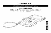 Automatic Blood Pressure Monitoromronhealthcare.com/wp-content/uploads/bp710_im_eng_09152010.pdf · 3 INTRODUCTION Thank you for purchasing the OMRON ® BP710 IntelliSense Automatic
