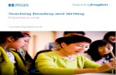 Teaching Reading and Writing - TeachingEnglish to... · This module of teaching reading and writing focuses on helping learners to get started with writing. ... According to the trainer,
