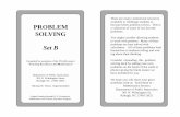 PROBLEM SOLVING Set B - NC Mathematicsmaccss.ncdpi.wikispaces.net/file/view/Problem Solving Deck B.pdf... · PROBLEM SOLVING Set B ... circle. Every student faces someone across the