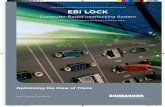 EBI LOCK - Infrasig - Carillion · PDF file• Developed for the lowest possible life cycle costs, EBI Lock systems ... and diagnostic system that can remotely monitor EBI Lock CBIs.