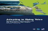 Transportation Vulnerability and Risk Assessment Pilot Project · PDF fileAdapting to Rising Tides Transportation Vulnerability and . Risk Assessment Pilot Project. Briefing Book •