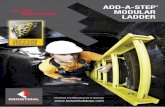 ADD-A-STEP Access MODULAR LADDER - Industrial · PDF fileA Fully Tested Alternative to Steel • Fully integrated with the ADD-A-STEP® ladder system • Designed to allow safer access