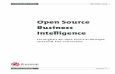 Open Source Business Intelligence - · PDF fileit -novum White Paper November 2009 ©it-novum GmbH 2009 Version 1.0 Open Source Business Intelligence Ein Vergleich der Open Source