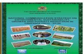 NATIONAL COMMUNICATION STRATEGY ON ENVIRONMENTAL ... · PDF filethe united republic of tanzania vice president’s office national communication strategy on environmental sustainability,
