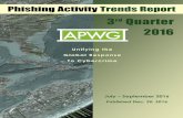 APWG Phishing Activity Trends Report · PDF fileunique phishing reports de-duplicate emails found in a given month that have ... The APWG Phishing Activity Trends Report also includes