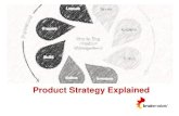 Product Strategy Explained - Brainmates · PDF fileProduct Goals Product Strategy 10 key questions underpinning a product strategy . ... PowerPoint Presentation