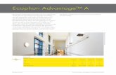 Ecophon Advantage™ A A-PRODUCT-DE.pdf · 2 connect t24 oder t15 hauptschiene, achsmaß 1250 mm 0,8m/m² 0,8m/m ...