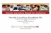 North Carolina Reading 3D - robeson.k12.nc.us · PDF fileNorth Carolina Reading 3D ... and view growth in reading comprehension to ensure ... an extreme emergency such as a fire drill