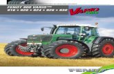 ‘A strong character for heavy-duty operations FENDT  · PDF fileFENDT 900 VARIOTMS 916 • 920 • 924 • 926 • 930 ‘A strong character for heavy-duty operations