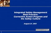 Corrective Action Program and the Safety Culture.ppt …ewh.ieee.org/conf/hfpp/presentations/38.pdf · Corrective Action Program and the Safety Culture ... Accident Injury Rate Survey