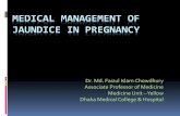 Medical management of Jaundice in pregnancy - …bsmedicine.org/congress/2008/Dr._Faizul_Islam_Chowdhury.pdf · MEDICAL MANAGEMENT OF JAUNDICE IN PREGNANCY ... (Toxaemia) •Body